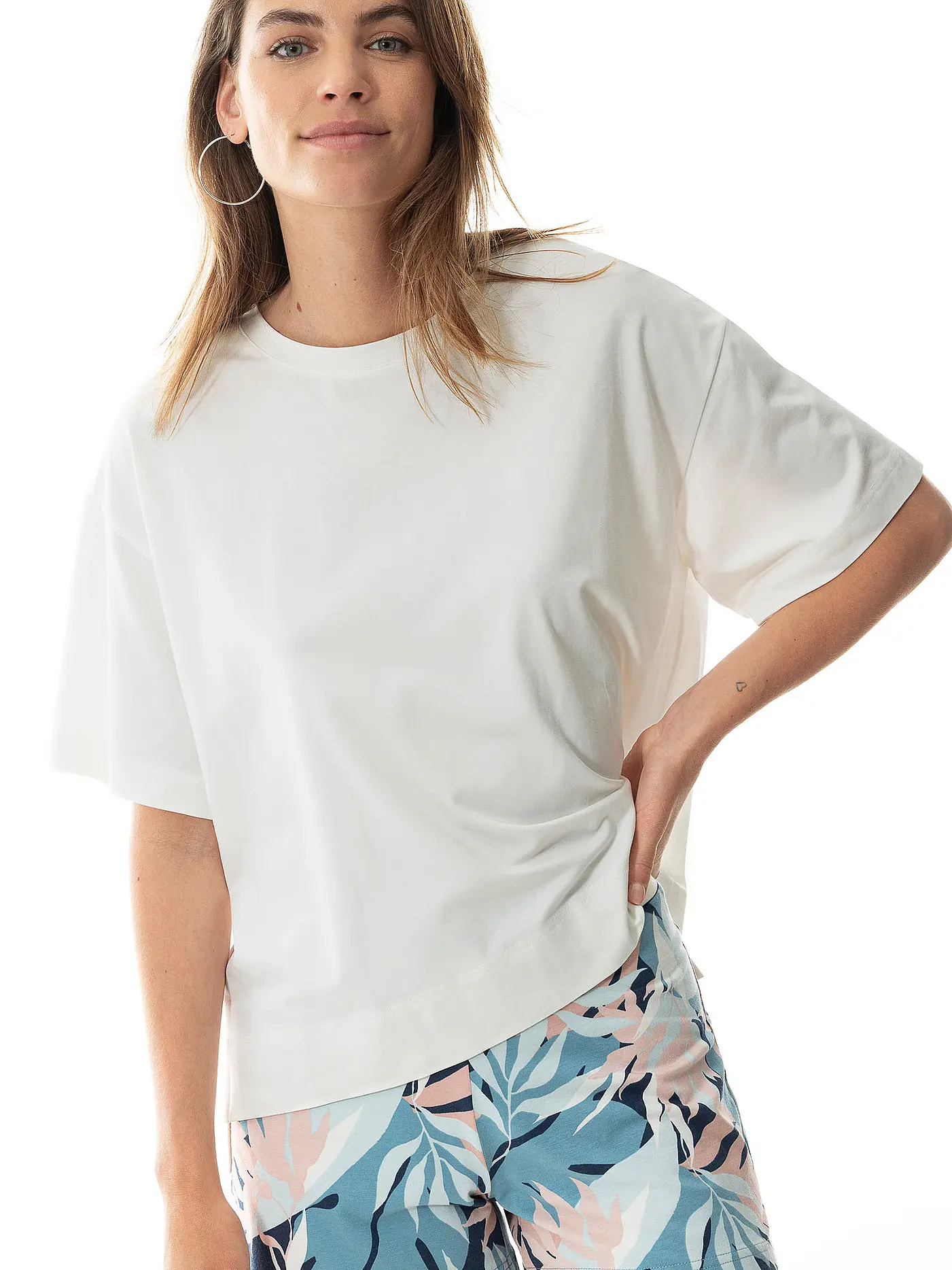 MEY | T-Shirt TESSIE | creme